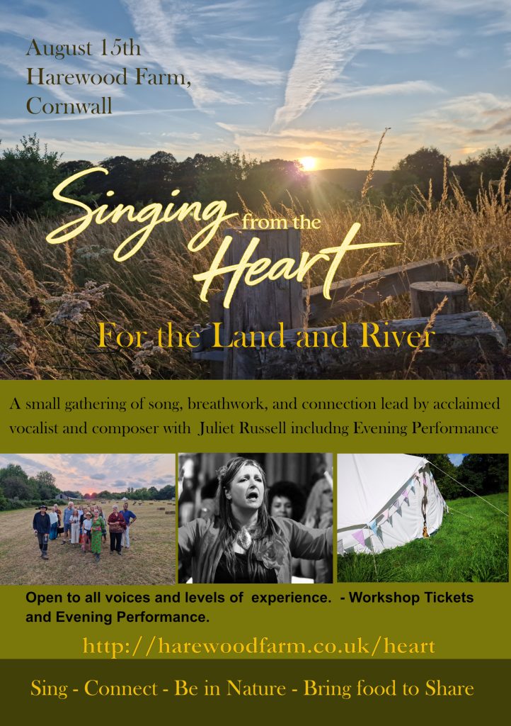Juliet Russel leads workshop and evening performance